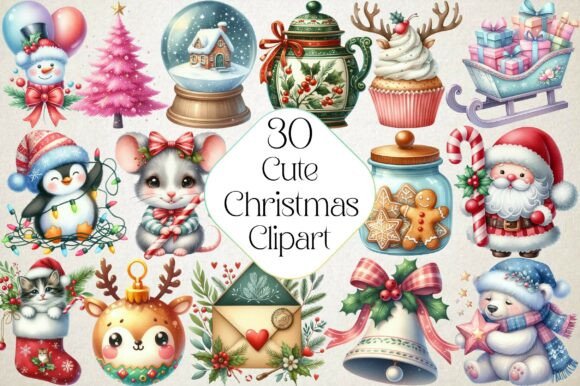 Cute Christmas Clipart PNG: Designer Review