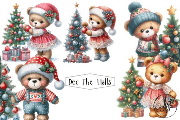 Dec the Halls: Festive Illustrations for Blogs