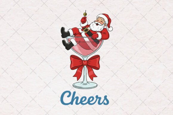 Review: Christmas Cocktail Illustrations