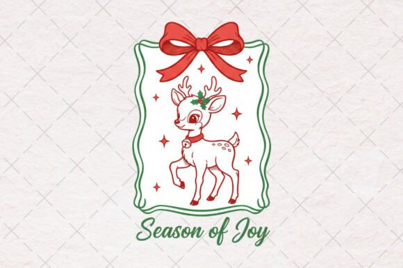 Review: Christmas Reindeer Frame Illustrations