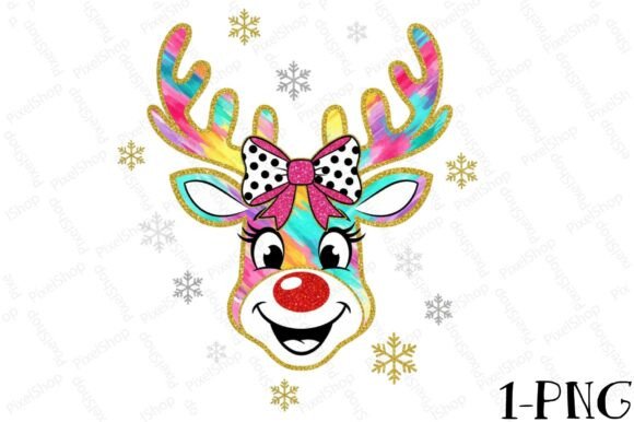 Review: Christmas Reindeer Png, Christmas PNG Illustrations