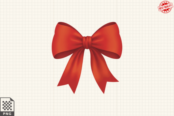 Reviewing Christmas Coquette Red Bow Illustrations