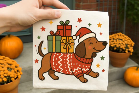 Reviewing Christmas Dog Lover Dachshund Clipart