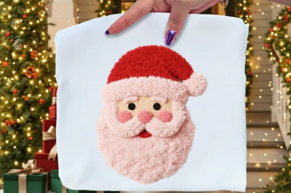 Reviewing the Christmas Crochet Santa PNG for Embroidery